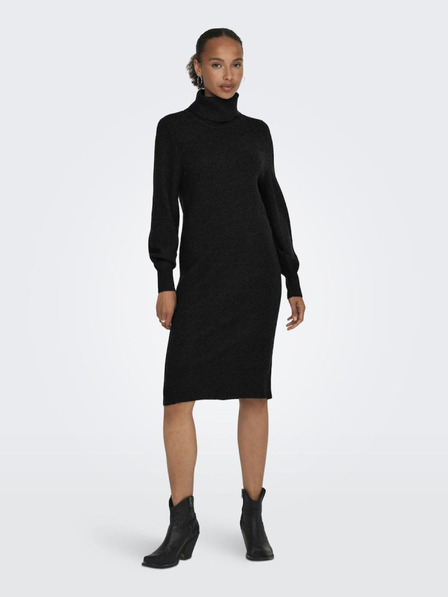 ONLY Schwarzes Damen-Sweater-Kleid ONLY Sasha