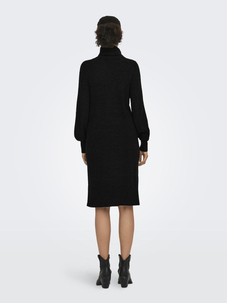 ONLY Schwarzes Damen-Sweater-Kleid ONLY Sasha