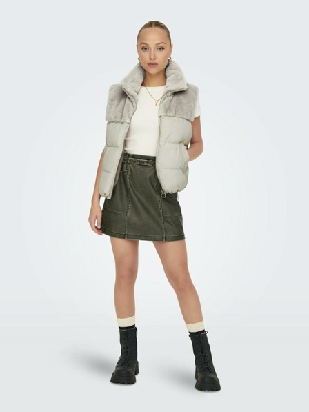 ONLY Beige Damen ONLY Wanja Steppweste