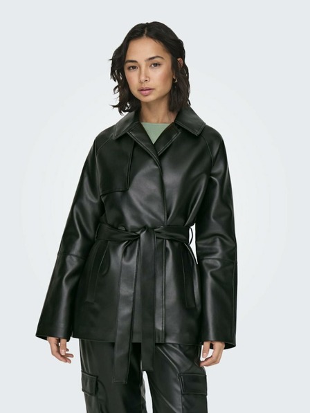 ONLY Schwarze Damen Lederjacke ONLY Sofia