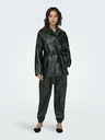 ONLY Schwarze Damen Lederjacke ONLY Sofia