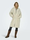 ONLY Cremefarbener Damen-Wintermantel ONLY Catalina