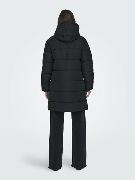 ONLY Schwarzer Damen-Winter-Steppmantel ONLY Clair