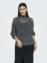 ONLY Dunkelgrauer ONLY Billie-Pullover für Damen