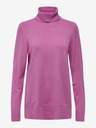 ONLY Rosa Damen-Rollkragenpullover ONLY Ibi