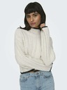 ONLY Cremefarbener ONLY Chick-Pullover für Damen
