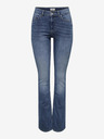 ONLY Blaue Damenjeans mit ausgestellter Passform ONLY Blush