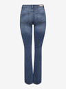 ONLY Blaue Damenjeans mit ausgestellter Passform ONLY Blush