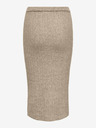 ONLY Beige Ärmelloser Damen-Rock ONLY Jeanett