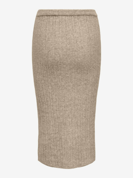 ONLY Beige Ärmelloser Damen-Rock ONLY Jeanett
