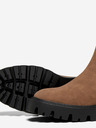 ONLY Braune Veloursleder-Chelsea-Stiefel ONLY Betty-1
