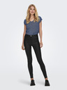 ONLY Blaues Damen ONLY Silvery T-Shirt