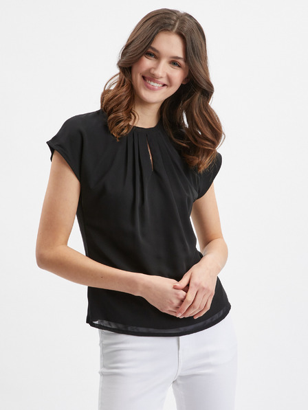 Orsay Schwarzes Damen-T-Shirt ORSAY