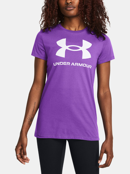 Under Armour Damen Under Armour UA Rival Logo T-Shirt SS-PPL