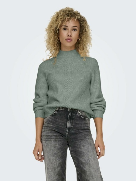 ONLY Hellgrüner Damenpullover ONLY Katia