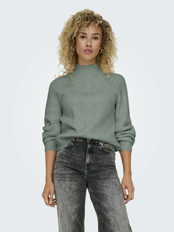 ONLY Hellgrüner Damenpullover ONLY Katia