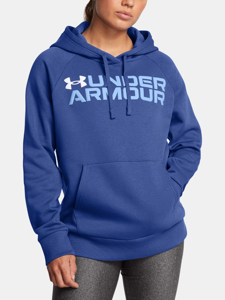 Under Armour Under Armour Rival Fleece Kapuzenpulli für Frauen - BLU (Wortmarke)