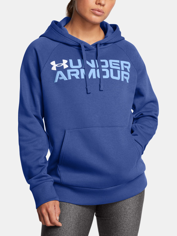 Under Armour Under Armour Rival Fleece Kapuzenpulli für Frauen - BLU (Wortmarke)