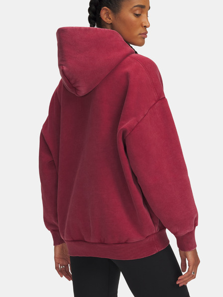 Under Armour Damen Kapuzenpullover Under Armour UA Icon HWT Flc OS Hdy-RED