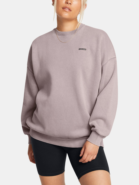 Under Armour Damen Under Armour UA Icon HWT Flc OS Crew-GRY Sweatshirt