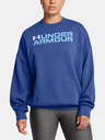 Under Armour Damen Under Armour Rival Fleece WortmarkeOS Crew-BLU