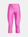 Under Armour Damen Under Armour Tech Hi Capri-PPL Leggings