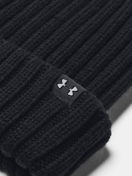 Under Armour Damen Under Armour W Halftime Pom Beanie-BLK