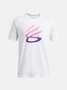 Under Armour Herren T-Shirt Under Armour Curry Logo Trend Tee-WHT