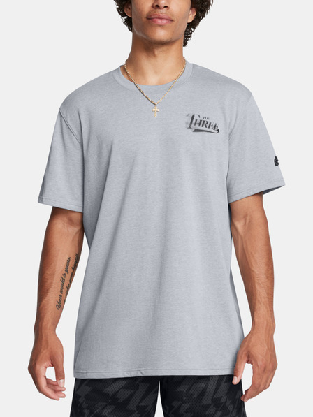 Under Armour Herren Under Armour Curry HW Verbiage Tee 2-GRY