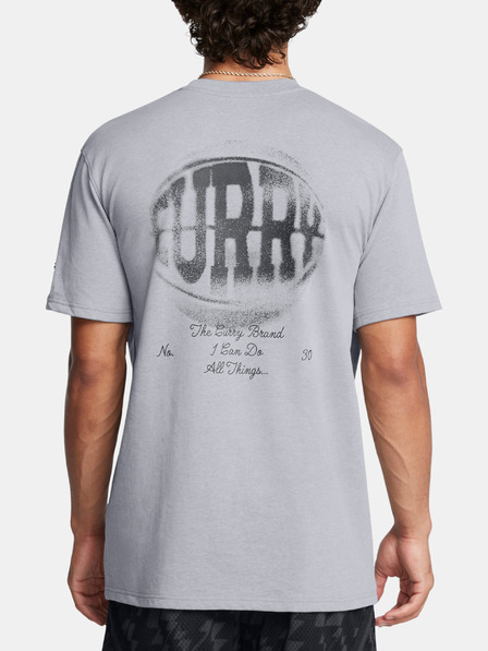 Under Armour Herren Under Armour Curry HW Verbiage Tee 2-GRY