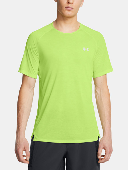 Under Armour Herren Under Armour UA TRAIL RUN SHORTSLEEVE-GRN T-Shirt