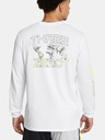 Under Armour Herren T-Shirt Under Armour Curry HW Verbiage LS Tee-WHT