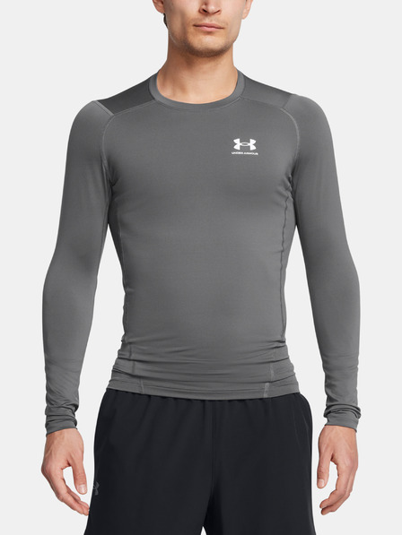 Under Armour Herren T-Shirt Under Armour UA HG Armour Comp LS-GRY