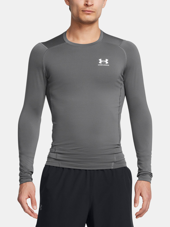 Under Armour Herren T-Shirt Under Armour UA HG Armour Comp LS-GRY
