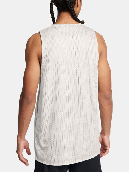 Under Armour Herren Tank Top Under Armour UA Zone Reversible Jsy-GRN