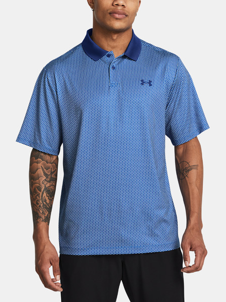 Under Armour Under Armour UA Matchplay bedrucktes Herren-Polo-BLU