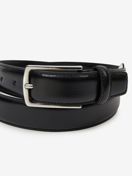 Jack & Jones Schwarzer Ledergürtel Jack & Jones Christopher