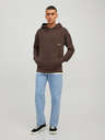 Jack & Jones Hellblaue Herrenjeans mit gerader Passform Jack & Jones Eddie