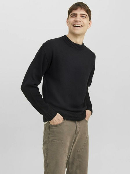 Jack & Jones Schwarzer Jack & Jones Jack-Pullover für Herren