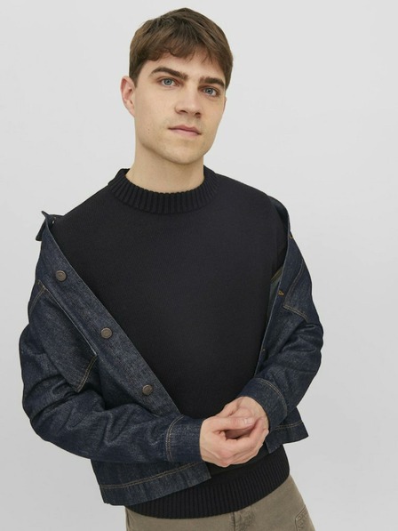 Jack & Jones Schwarzer Jack & Jones Jack-Pullover für Herren