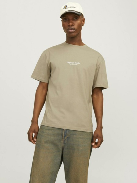 Jack & Jones Jack & Jones Vesterbro Beige Herrenhemd