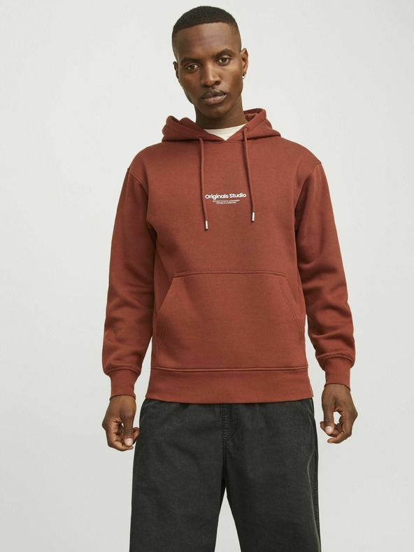 Jack & Jones Brauner Jack & Jones Kapuzenpullover für Männer