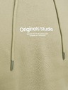 Jack & Jones Beige Jack & Jones Herren-Kapuzenpullover JORVESTERBRO