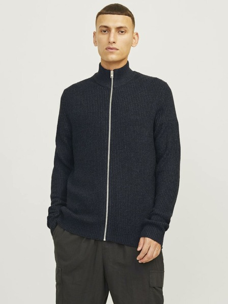 Jack & Jones Dunkelblau Herren Jack & Jones Lewis Zip Pullover