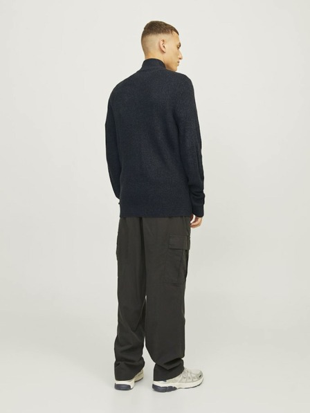 Jack & Jones Dunkelblau Herren Jack & Jones Lewis Zip Pullover