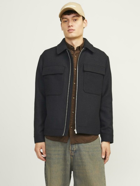 Jack & Jones Schwarze Jack & Jones Herren Russel Jacke