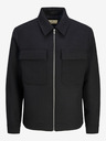 Jack & Jones Schwarze Jack & Jones Herren Russel Jacke
