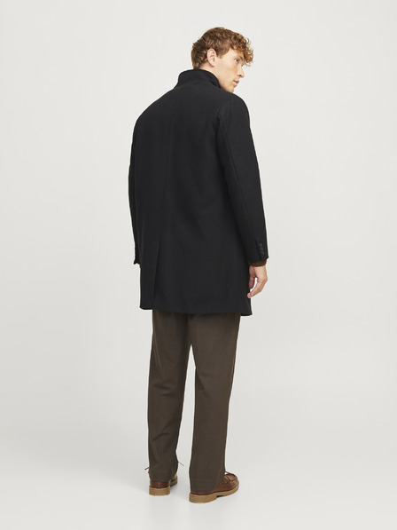 Jack & Jones Schwarzer Jack & Jones Herren Mantel Wilson
