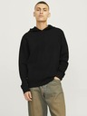 Jack & Jones Schwarzer Jack & Jones Aero Pullover mit Kapuze für Herren