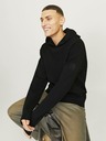 Jack & Jones Schwarzer Jack & Jones Aero Pullover mit Kapuze für Herren